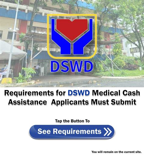 DSWD Medical Cash Assistance Requirements To Avail Offer.